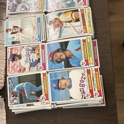 1979 Topps Baseball Partial Set 470 Cards