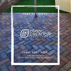 PAVERS, TURF, TRAVERTINE