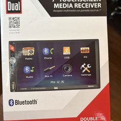 Dual Electronics 7" LED Touchscreen Car Stereo Receiver