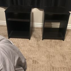 Black Bedside tables