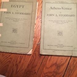 1897 TRAVEL BOOKLETS-EGYPT-ATHENS-VENICE-$50