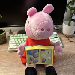 peppa pig interactive plush 