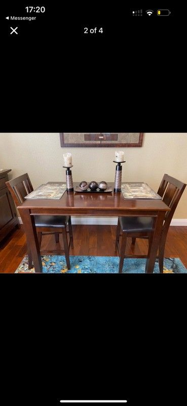 Table and chairs