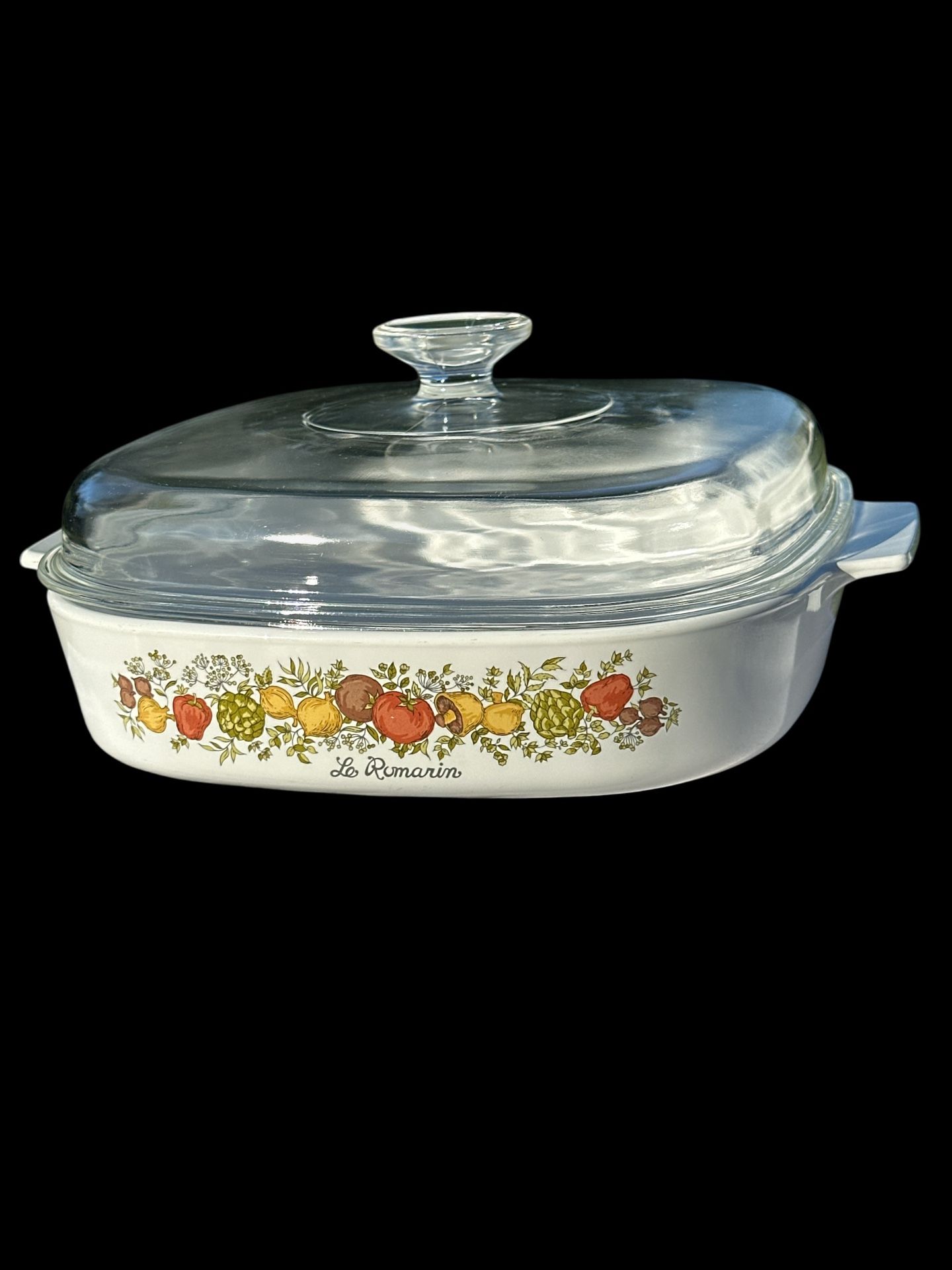 Corning Ware Spice Of Life Le ROMArIN Casserole Dish