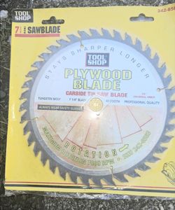 Circular Saw Blades, 7 1/4in, Assorted Brands