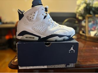 Air Jordan 6 Retro White/Navy Men’s 11