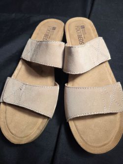 White mountain sandals