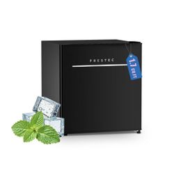 1.7 Cu Ft Single Door Mini Refrigerator, Compact Fridge for Bedroom, Dorm, Office, Stainless Steel