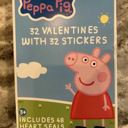 Peppa Pig Valentine Cards (new)