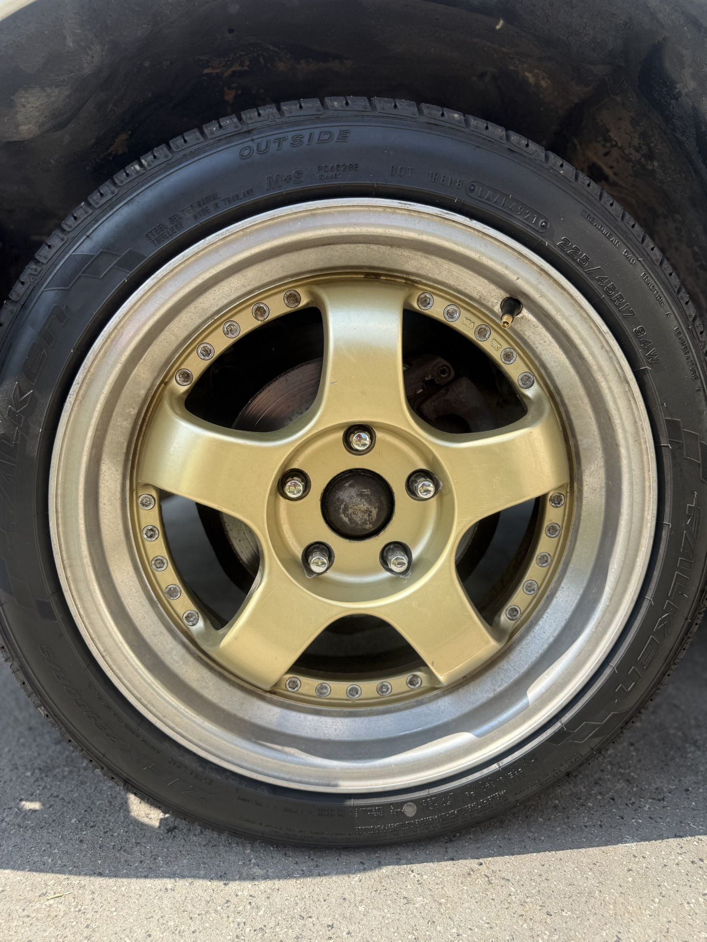 Wheels Rota D1 Gold 17’’