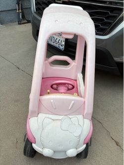 Hello Kitty Push Car