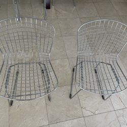 Metal Chairs Like New $45 Each 