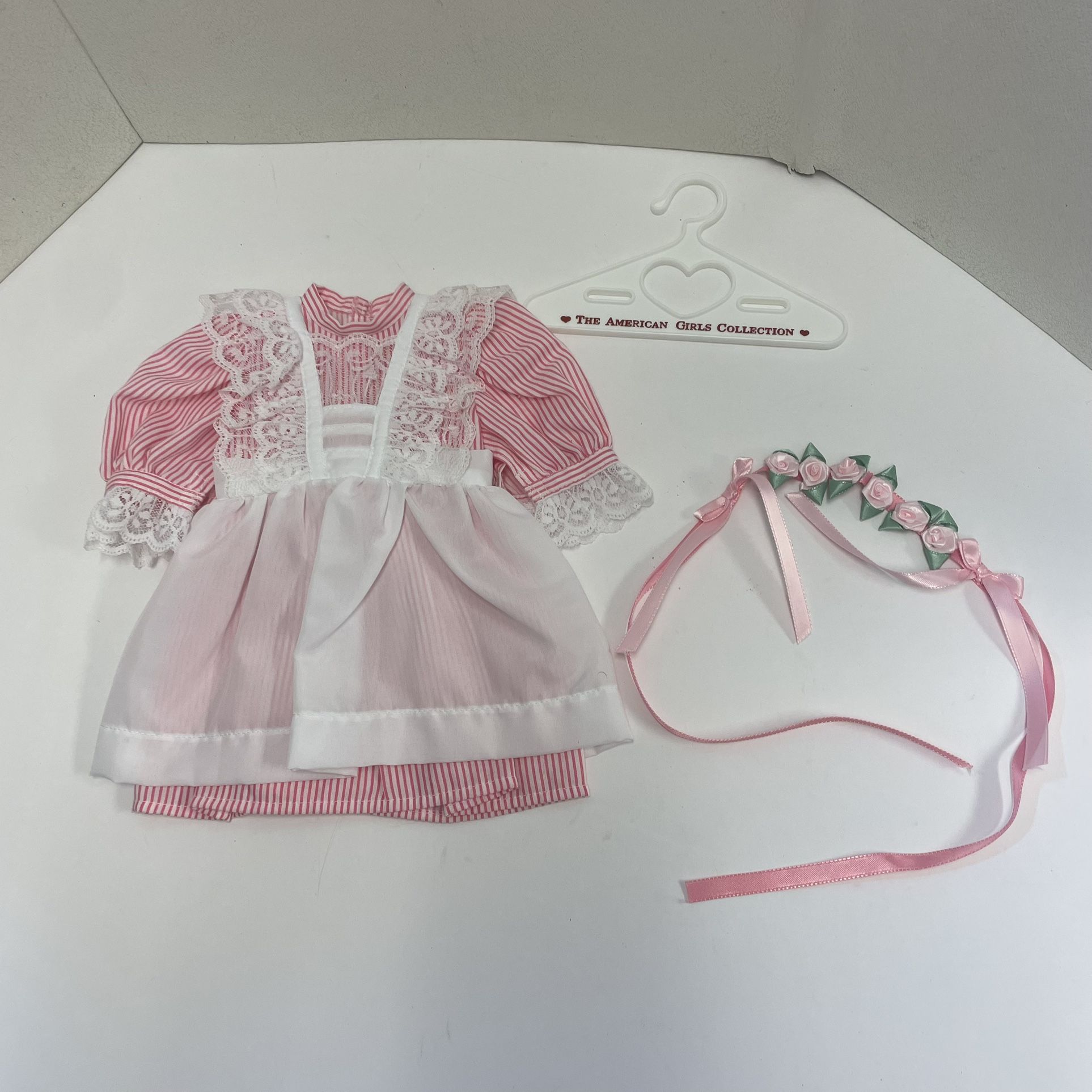 Samantha Birthday Outfit Pleasant Company American Girl Doll Pinafore Dress