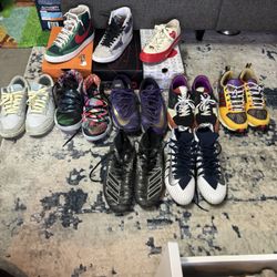 Nike, Adidas, Converse Men’s shoes 