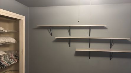 Wall shelves