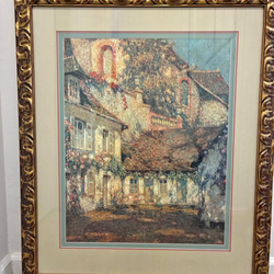 Tuscan French countryside style artwork