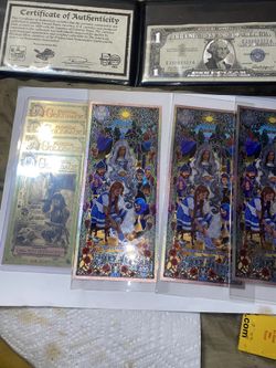 For Individual Florida Half Gold Backs Three Individual One 400 Ounce Silver in 