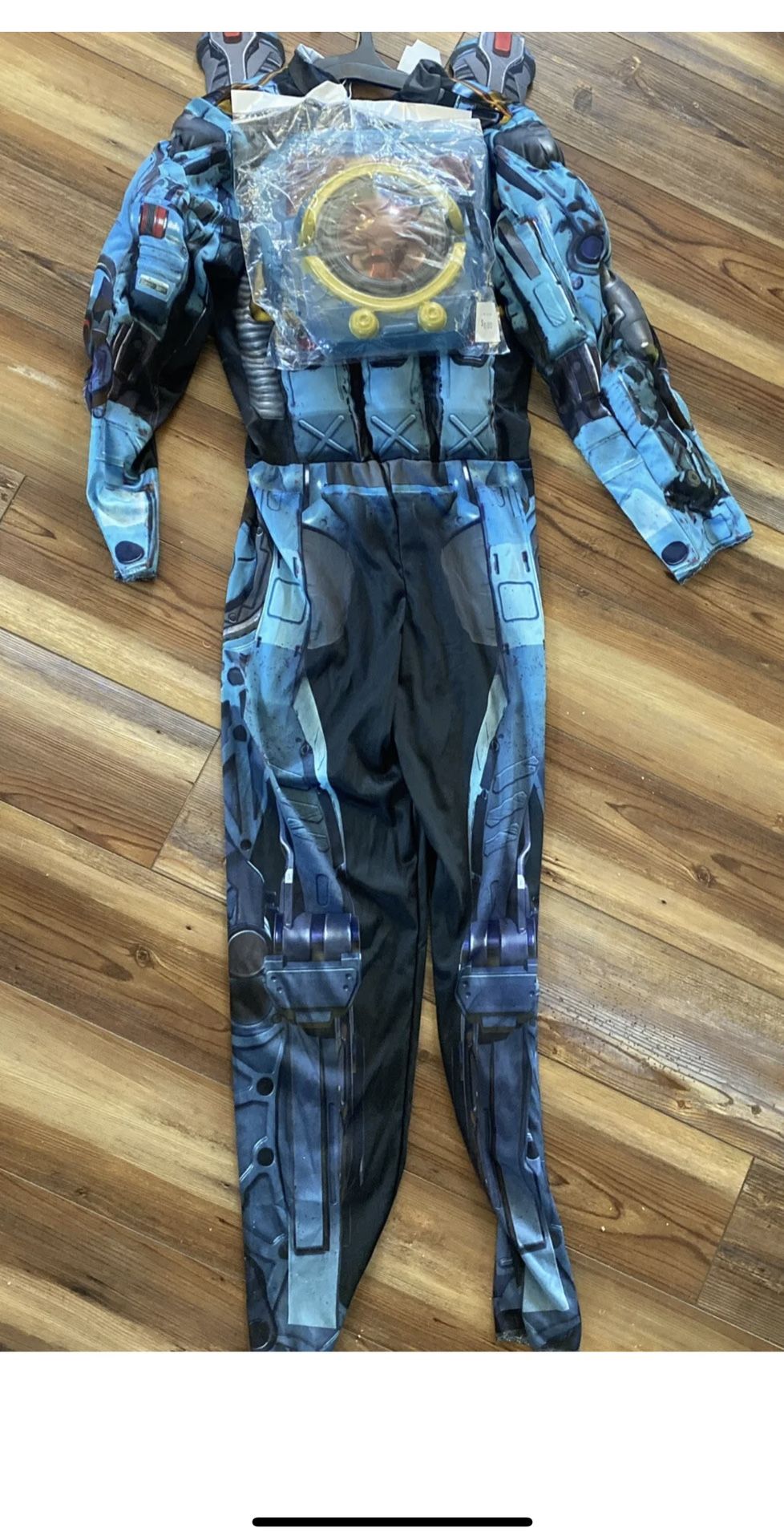 Pathfinder Apex Legends Deluxe Halloween Costume Kids' Size XL 14-16