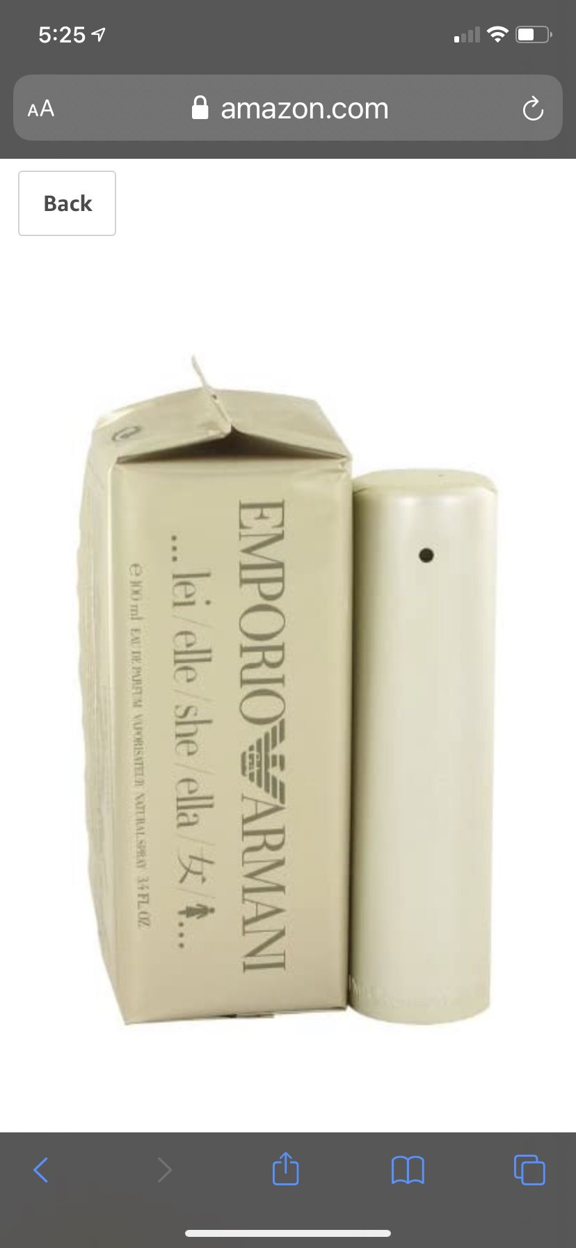Emporio Armani for Her 3.4 fl oz perfume