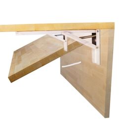 The Quick Bench 5420QBWHUB-48 Folding Work Table 48" L X 20" W Stationary 500 lb. cap. Brown

