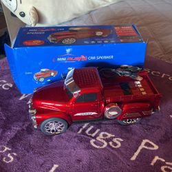 Mini Music  Car Speaker Bluetooth Truck. Nib. 