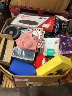 Mixed merchandise liquidation pallets