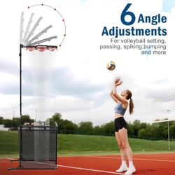 Volleyball Training Rebounder with Ball Collector