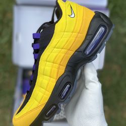 Air Max 95 NRG “Lebron Lakers “ Size 11 & 12.5