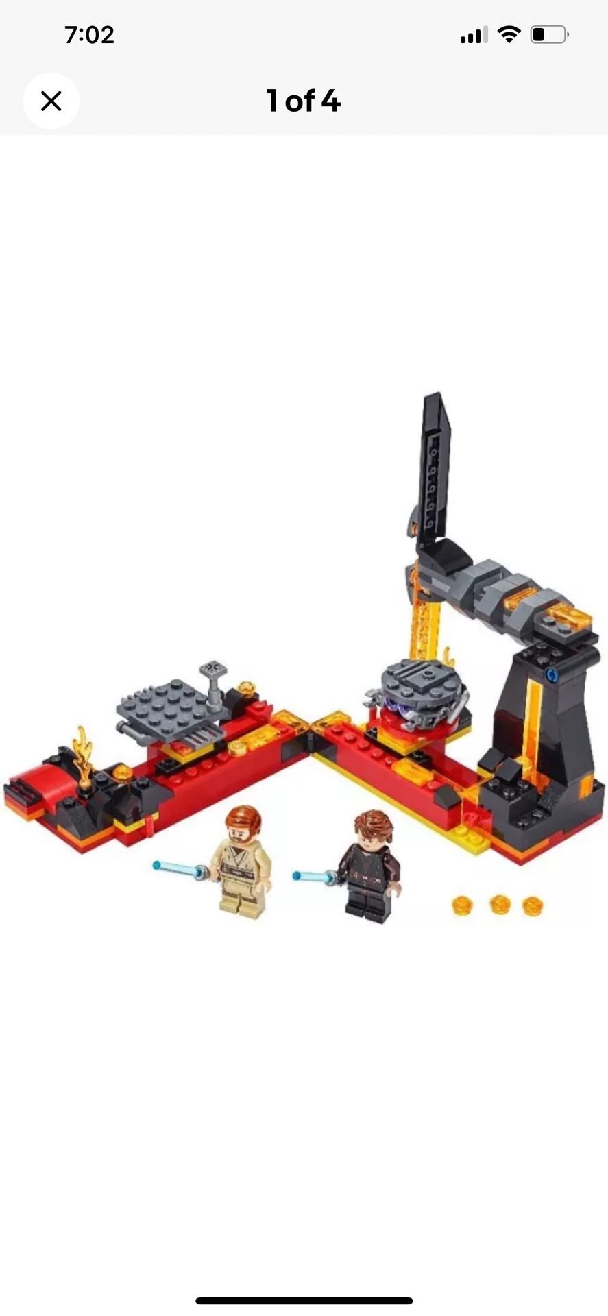 Lego Star Wars Duel on Mustafar
