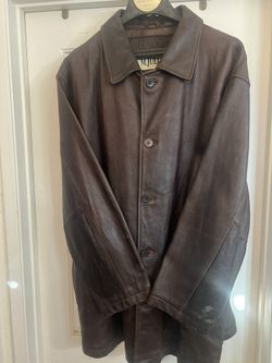 OG Dark Brown Wilsons Leather Jacket 1X