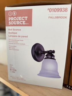 Project Source Wall Sconce in Bronze