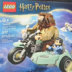 Harry Potter Motorcycle Lego Set