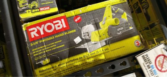 Ryobi electric 3-1/4” hand planer