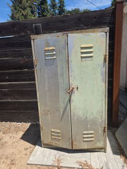 Vintage Metal Shed