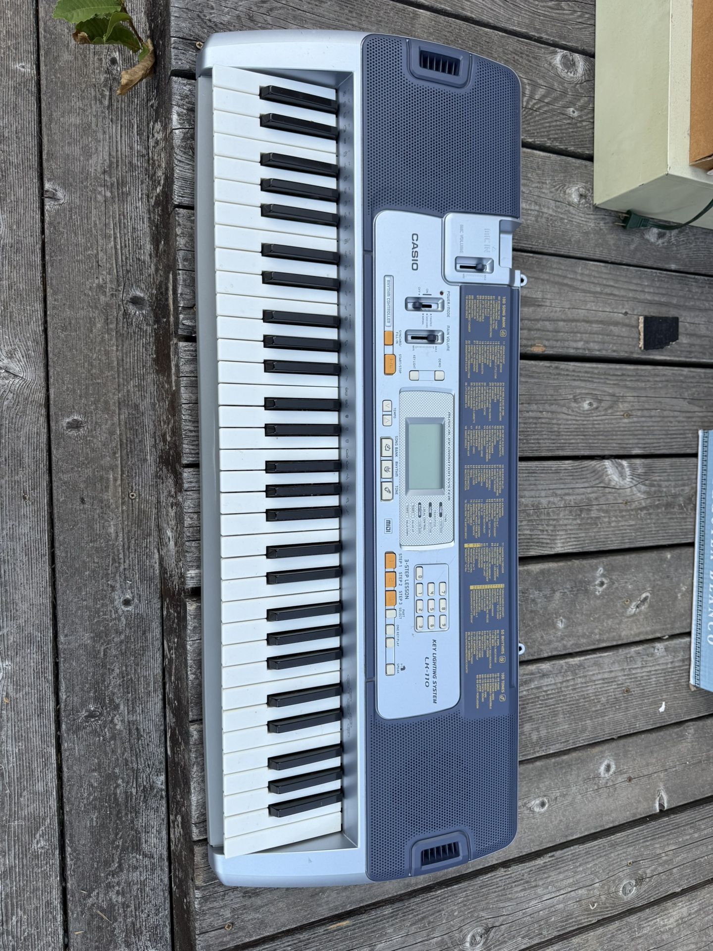 Casio LK-110 Keyboard (Light Up Keys)