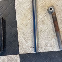 Seat Post 7/8 Old Bmx Twisted From