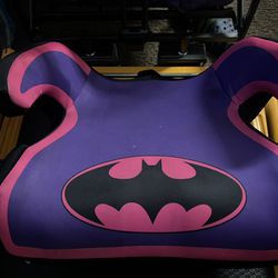 Bat Girl Child Booster Car Seat