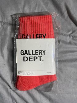 Gallery Dept Orange/Red Crew Socks