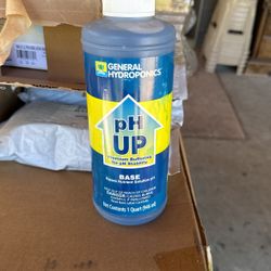 General Hydroponics pH Up Liquid Premium Buffering For Stability, 1 Quart