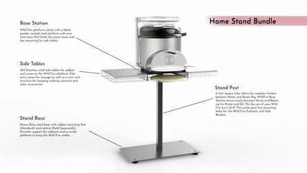 WILD FIRE 4-IN-1 GRILL - new in box