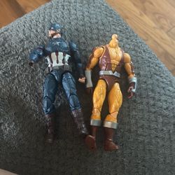 Captain America, Shocker Action Figure Marvel, Legends