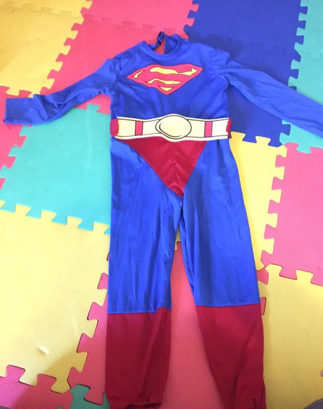 Super man costume kids size small