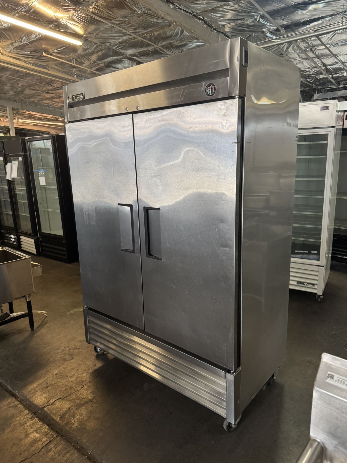 Stainless Steel Two Door Freezer T-49F