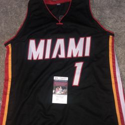 Chris bosh signed best sale jersey