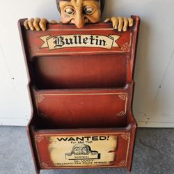 Vintage Magazine Holder 