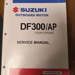 Suzuki Factory Service Manual DF300 & DF300AP