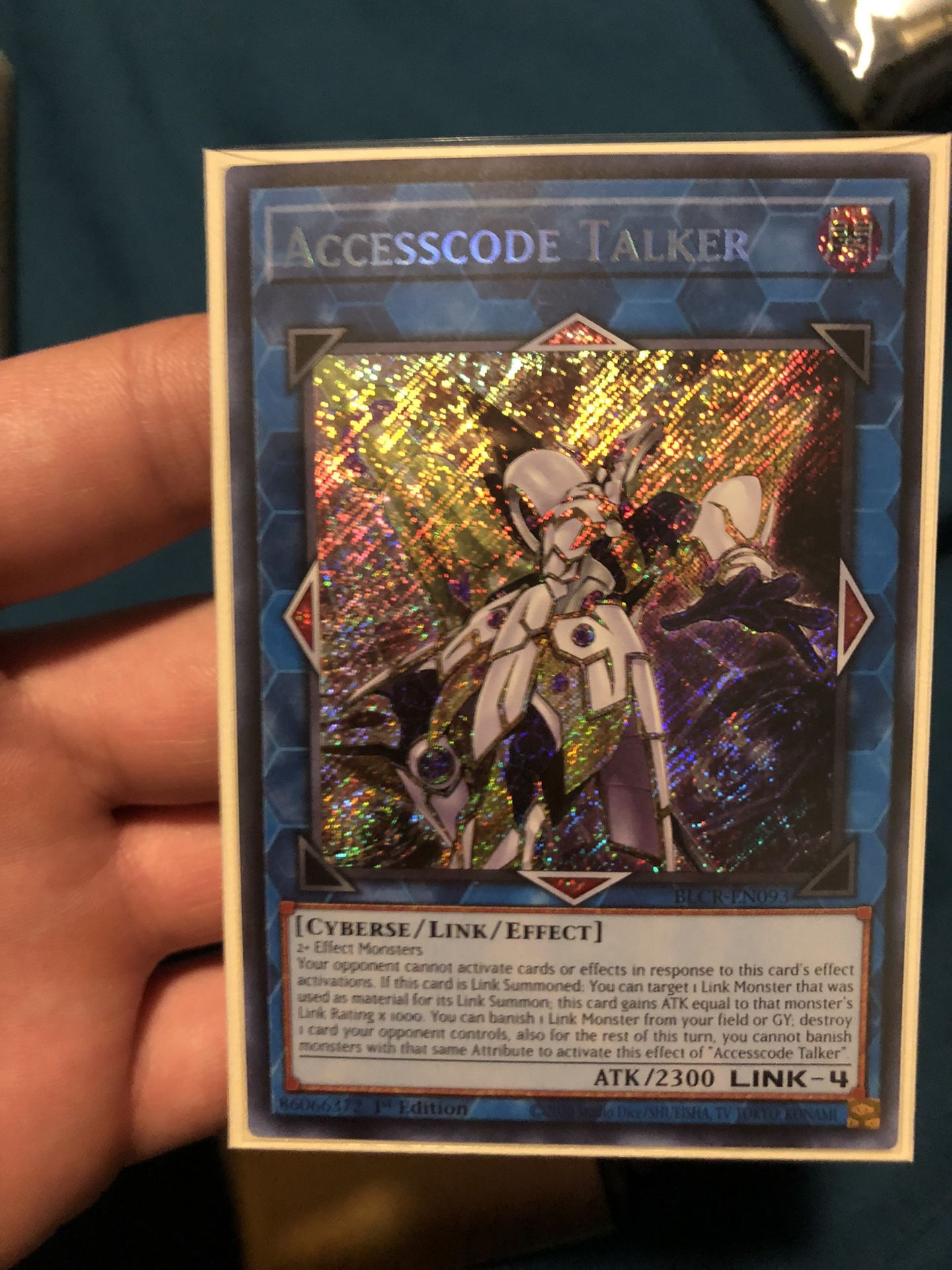 Yugioh Mint Accesscode Talker