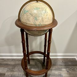 Imperial Globe On Wood Stand