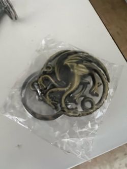 Vintage Fire&Blood Dragon key chain