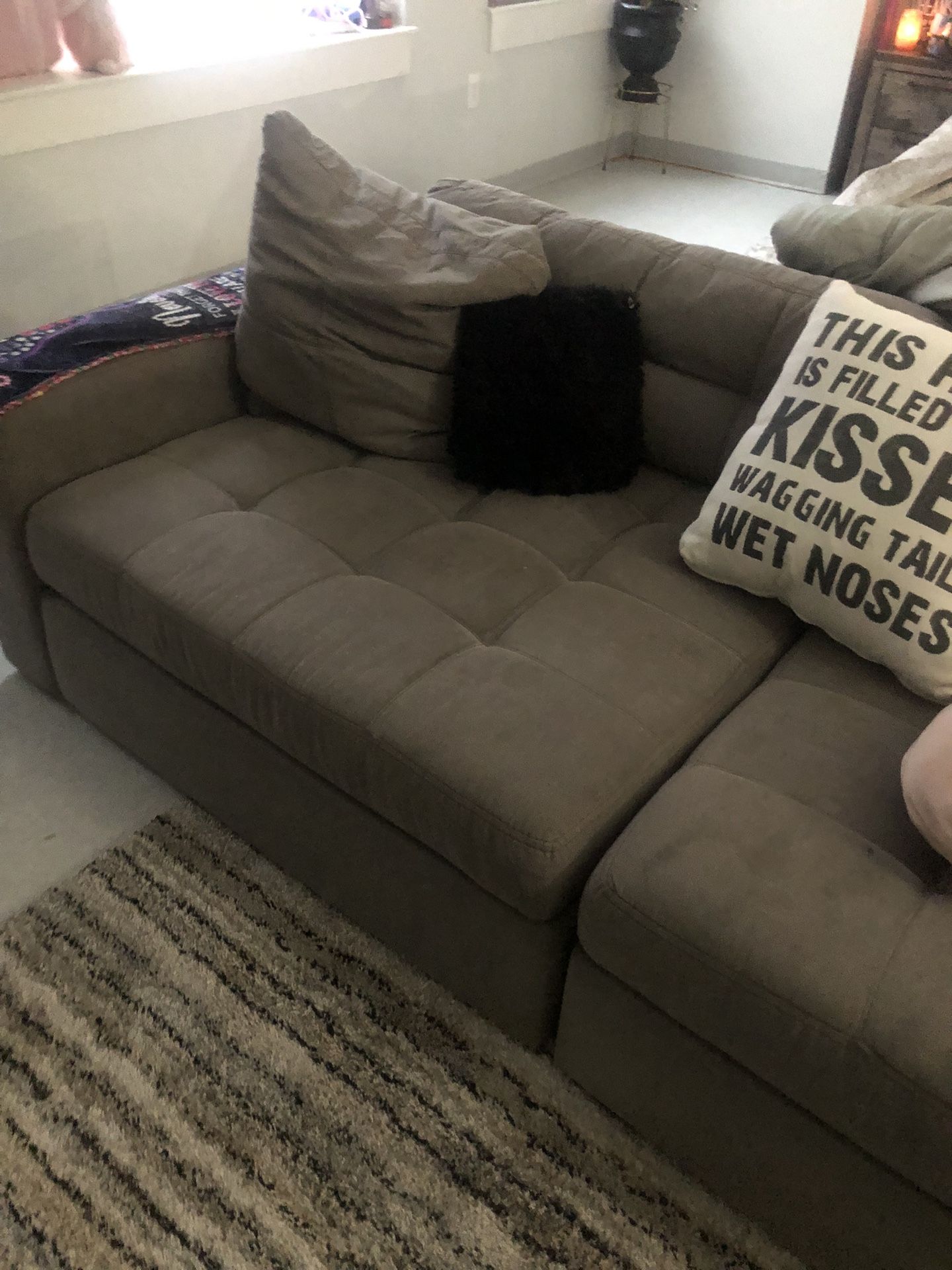 Grey Couch Set 400 Must Go